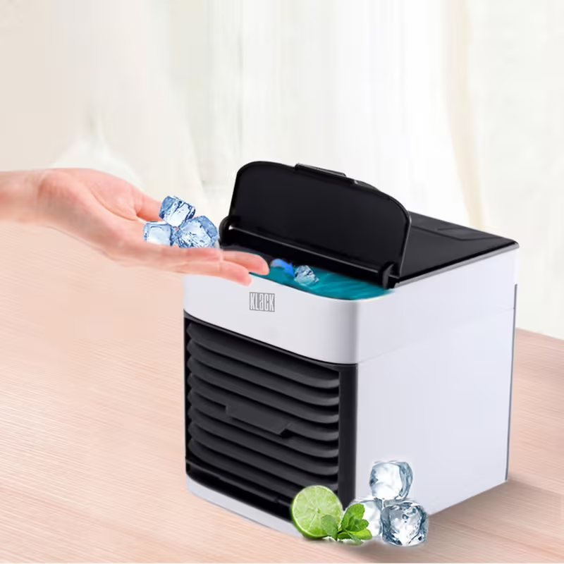 Climatizador de Ar Portátil 3 em 1 — Refresca, Humidifica e Purifica